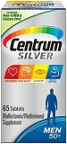 Centrum Silver Men's Multi Vitamin Mineral Supplement Tablets 65 Ea 2 Pack