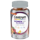 Centrum MultiGummies Women's 50 Plus Vitamins D3 B6 B12 Multivitamin Multimineral 80 Count