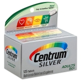 Centrum Silver 125 Count Multivitamin Multimineral Supplement Tablets for Adults 50 Plus