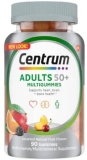 Centrum MultiGummies 50 Plus Adult Gummy Multivitamin with Calcium - 90 Count