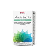 GNC Women's Multivitamin 50 Plus Supports Bone Eye Memory Brain Skin Health Vitamin D Calcium B12 Helps Increase Energy Production 120 Caplets