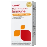 GNC Multivitamin Immune Support for Health & Wellness 120 Tablets 60 Servings