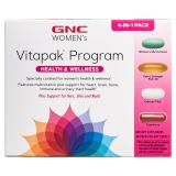 GNC Women's Vitapak Program 30 Daily Packs Complete Multivitamin Health Support