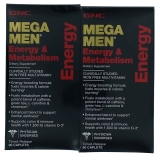 GNC Mega Men Energy Metabolism Multivitamins 180 Count