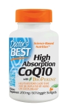 Doctor Best High Absorption CoQ10 60 Veggie Softgel Supplement USA shipped