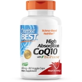 Doctor's Best High Absorption Coq10 Bioperine 400mg 180 Veg Capsules