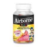 Airborne Kids Gummies Vitamin C Immune Support Assorted Fruit Flavors 42 ct Pack of 3