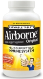 Airborne Citrus Chewable 1000mg Vitamin C Immune Support Supplement 11 116 Each Pack of 3