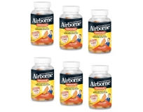 Airborne Orange Flavored Gummies 1000mg Vitamin C Minerals Herbs Immune Support 42 ea