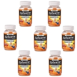 Airborne Zesty Orange Gummies 63 Count 750mg Vitamin C Minerals Herbs Immune Support Varies Pack 7