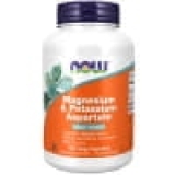 NOW Magnesium Potassium Aspartate Taurine Heart Health 120 Veg Capsules