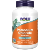 NOW Potassium Chloride Powder Non-GMO Essential Mineral 8-Ounce Size