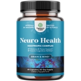 Natures Craft Boost Your Brain Power with Cutting-Edge Nootropics - Enhance Mental Energy, Focus, Brain Vitamins - 30 Servings
