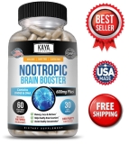 Kaya Naturals Nootropic Brain Booster 60ct Healthy Brain Memory Support Supplement