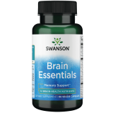 Swanson Brain Essentials 60 Vegetable Capsules
