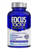FOCUSfactor Brain Nutrition Supplement 180 Tablets