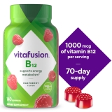 vitafusion B12 Raspberry Flavored Gummy Vitamins 140 Count