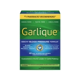 Garlique Healthy Blood Pressure Support with Odor Free Garlic, 1800mcg Allicin, 60 Count