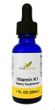 Herb-Science Liquid Vitamin K1 Drops 1 fl oz Supports Blood Bones Intestines Liver Skin