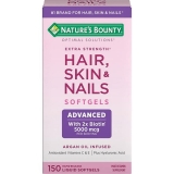 Nature's Bounty Optimal Solutions Hair Skin Nail Biotin Vitamins Softgels 150 Count
