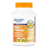 Equate Fiber Therapy Methylcellulose Caplets 500mg 100 Count