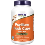 Now Psyllium Husk Capsules 500mg 500 Count Bottle