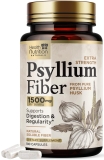 Health Nutrition Naturals Psyllium Husk Fiber Capsules 1500mg
