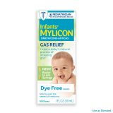 Mylicon Infants Gas Relief Drops Dye Free 1.0 fl oz for Happy Little Tummies