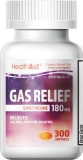 HealthA2Z Gas Relief Simethicone 180mg Softgels 300 Count for Gas Relief