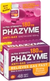 Phazyme Ultra Strength Gas Bloating Relief Fast Gels Works in Minutes 48 for Quick Relief