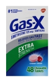 Gas-X Chewables Extra Strength Cherry Creme Tablets 48 ea Pack of 6