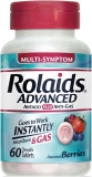 Rolaids Chewable Antacid Tablets Gas Acid Indigestion Heartburn Berry 60 Count USA Shipping