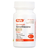 Rugby Simethicone 180 MG Ultra Strength 60 Count Softgels