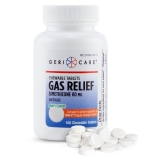 Gericare Mint Chewable Simethicone Tablets 80mg 100 Count