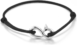 MATEO New York Bent Nail on Nylon Bracelet