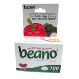 Beano Food Enzyme Dietary Supplement Tablets 6 Pack 100 Each