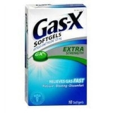 Gas-X Extra Strength Gas Relief Softgels 10 Ct 1 Pack - Fast Gas Relief