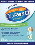 DiaResQ Toddler Friendly Dosing Vanilla Flavor Children Diarrhea Relief Drink Mix 3 Pack