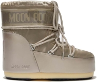 Moon Boot 8-9.5 Women 7-8.5 Men Platinum Snow Boots for Winter
