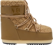 Moon Boot 10-11.5 Women 9-10.5 Men Caramel Snow Boots for Winter Hiking Outdoor Activities