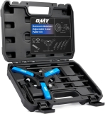 Orion Motor Tech Harmonic Balancer Puller Kit Adjustable 3-Jaw Set for Removing Dampers Balancers Pulley Compatible with Chevy GM Chrysler Cadillac Ford Blue