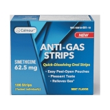 Calmour Anti Gas Relief Quick Dissolving Strips 100 Pack