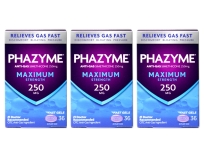 Phazyme Maximum Strength Softgels 36 Each for Gas Relief 3 Pack