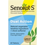 Senokot-S Natural Vegetable Laxative Stool Softener Tablets 60 tablets