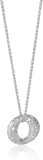 Tiffany & Co. Pre-Loved Elsa Peretti Pendant, Platinum 0.65 CTW, 16 in