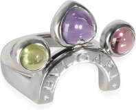 BVLGARI Pre-Loved Allegra Ring, 18k White Gold, 5.25