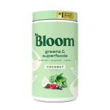 Bloom Nutrition Greens Superfoods Powder Digestive Health Coconut 60 Servings