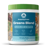 Amazing Grass Greens Blend Alkalize Detox Smoothie Mix Cleanse Super Greens Beet Root Powder Digestive Enzymes Prebiotics Probiotics 30 Servings Packaging May Vary