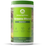 Amazing Grass Greens Blend Energy Lemon Lime 14.8 oz 60 Servings for Energy Boost