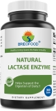 Brieofood Lactase Enzyme Pills 3000 FCC ALU 360 Tablets for Digestive Health.